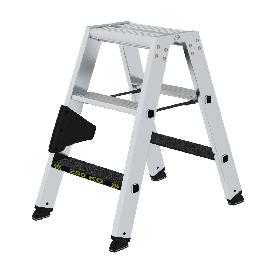 Alu-Stehleiter beidseitig Produktbild